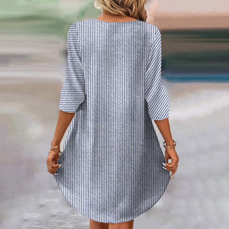 Nene™ - Vintage Striped Dress