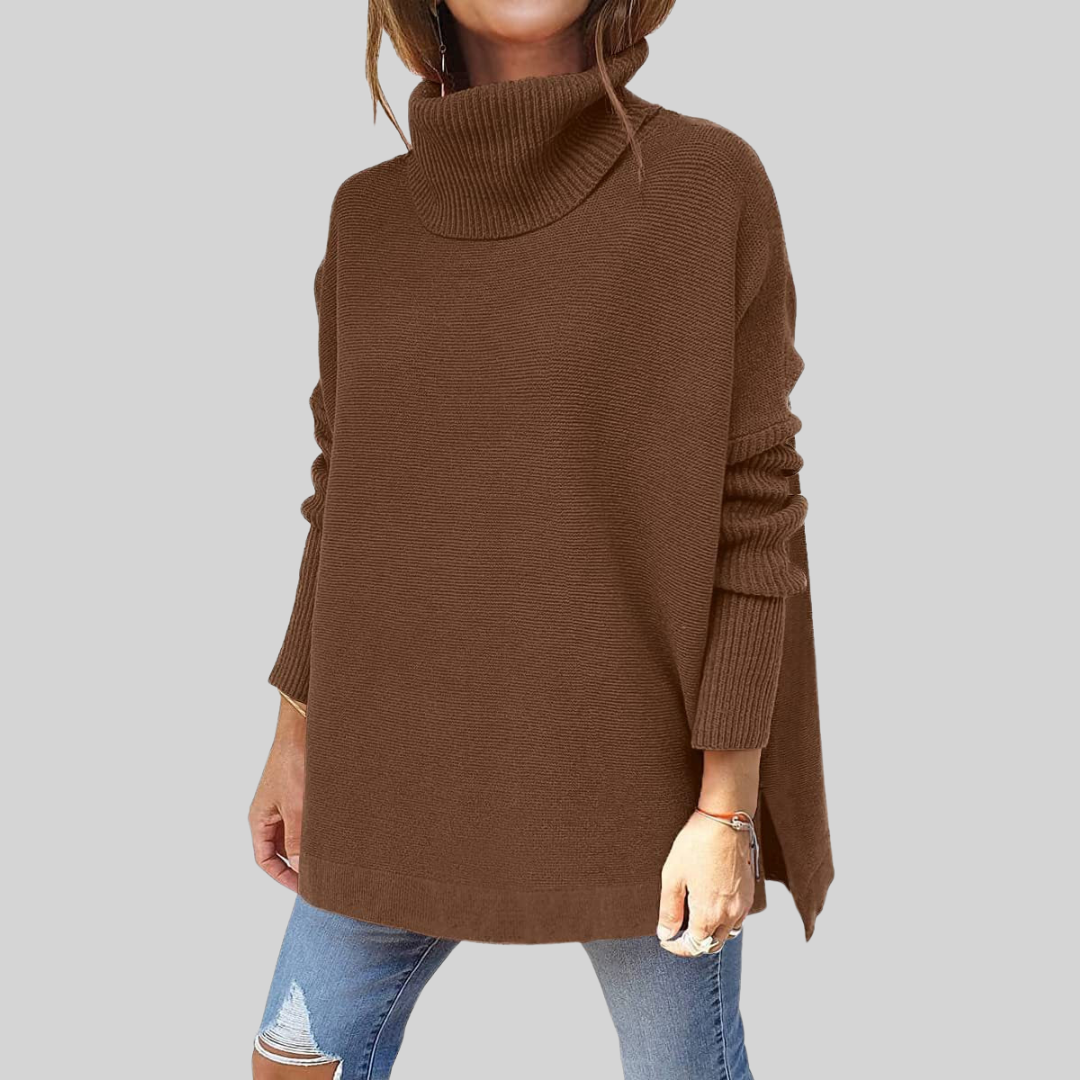Annelise - Oversized Roll-Neck Sweater