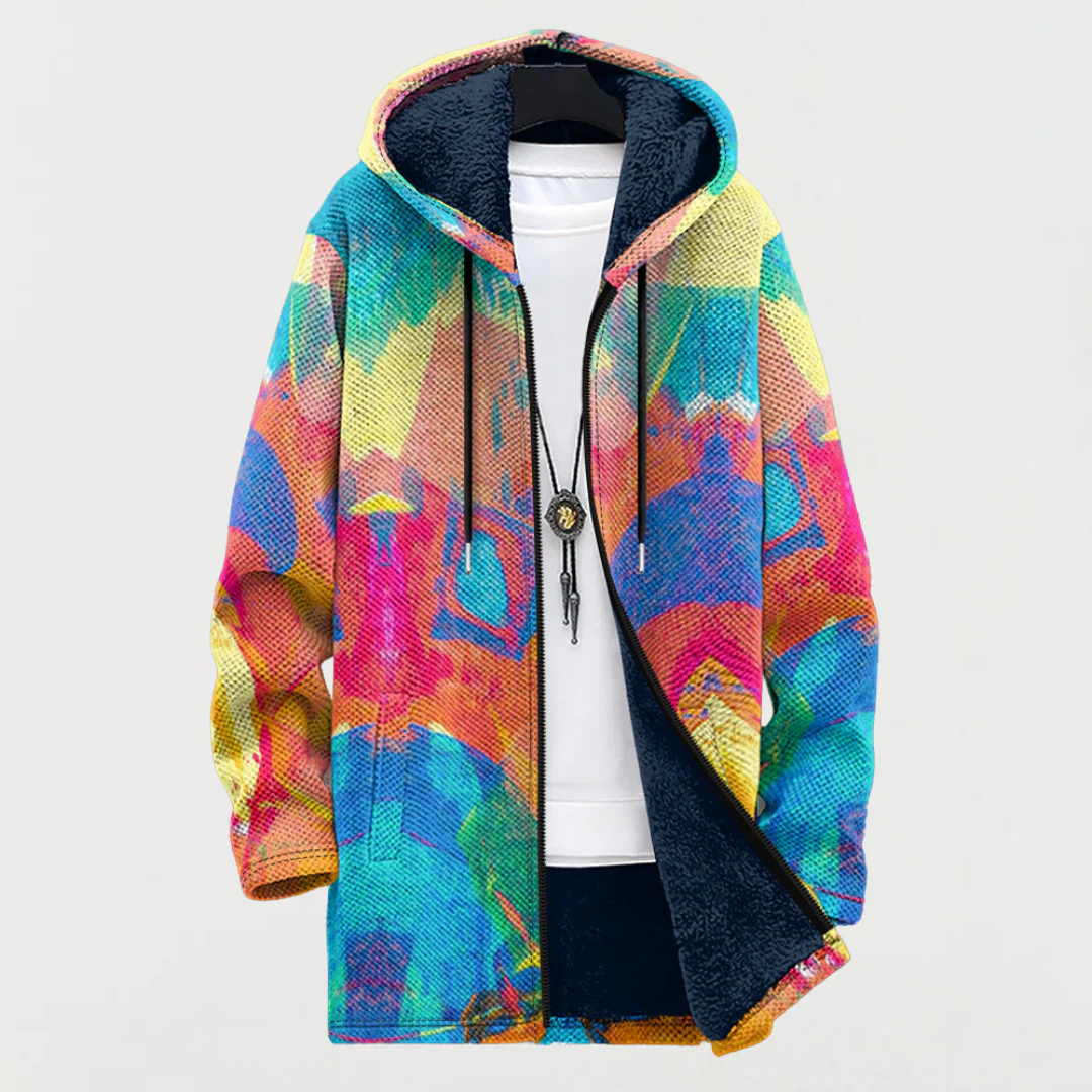 Eugenia | art -inspired cardigan