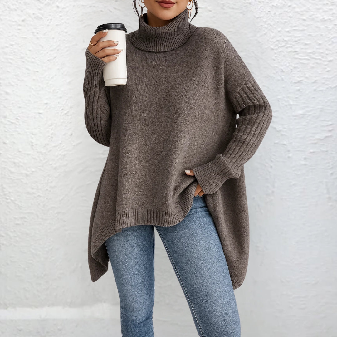 Brigit - Casual Roll-Neck Sweater