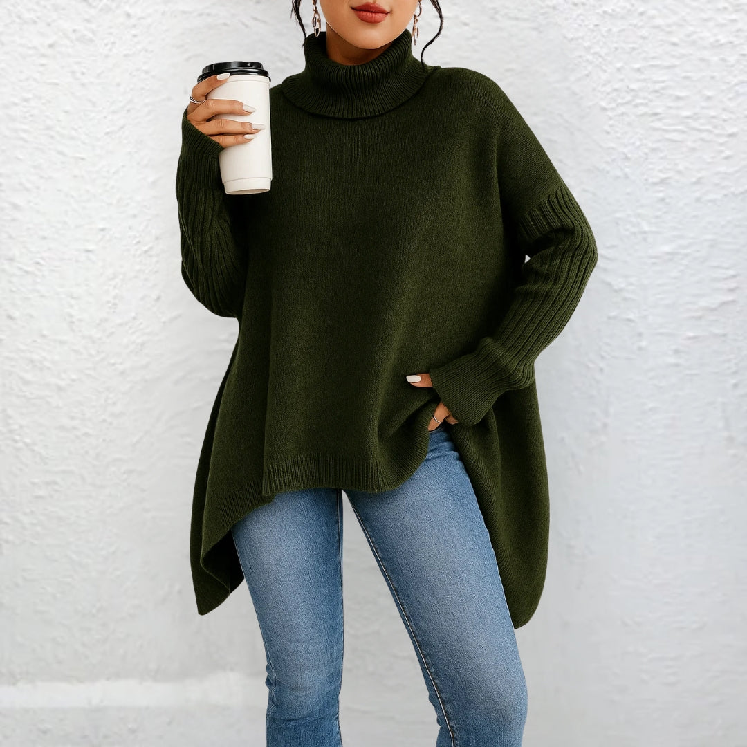Brigit - Casual Roll-Neck Sweater