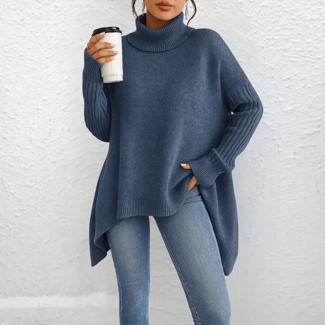 Brigit - Casual Roll-Neck Sweater