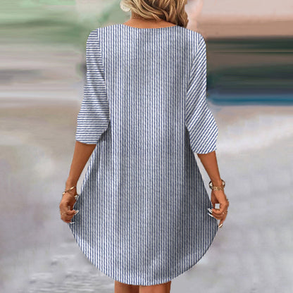 Nene™ -  Vintage Striped Dress