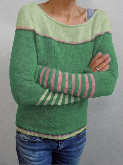 Elodie - Soft Striped Sweater