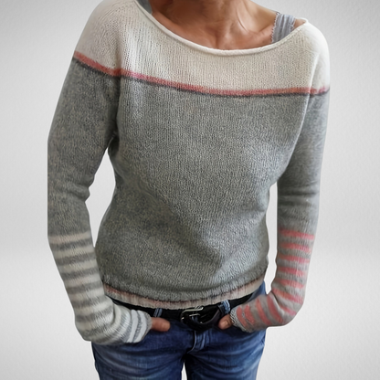 Elodie - Soft Striped Sweater