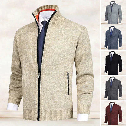 Men's Long-Sleeved Cardigan