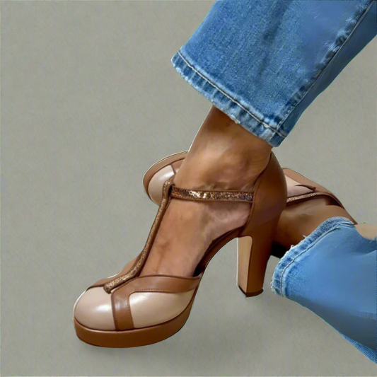 Elegant and Comfortable Heeled Sandals