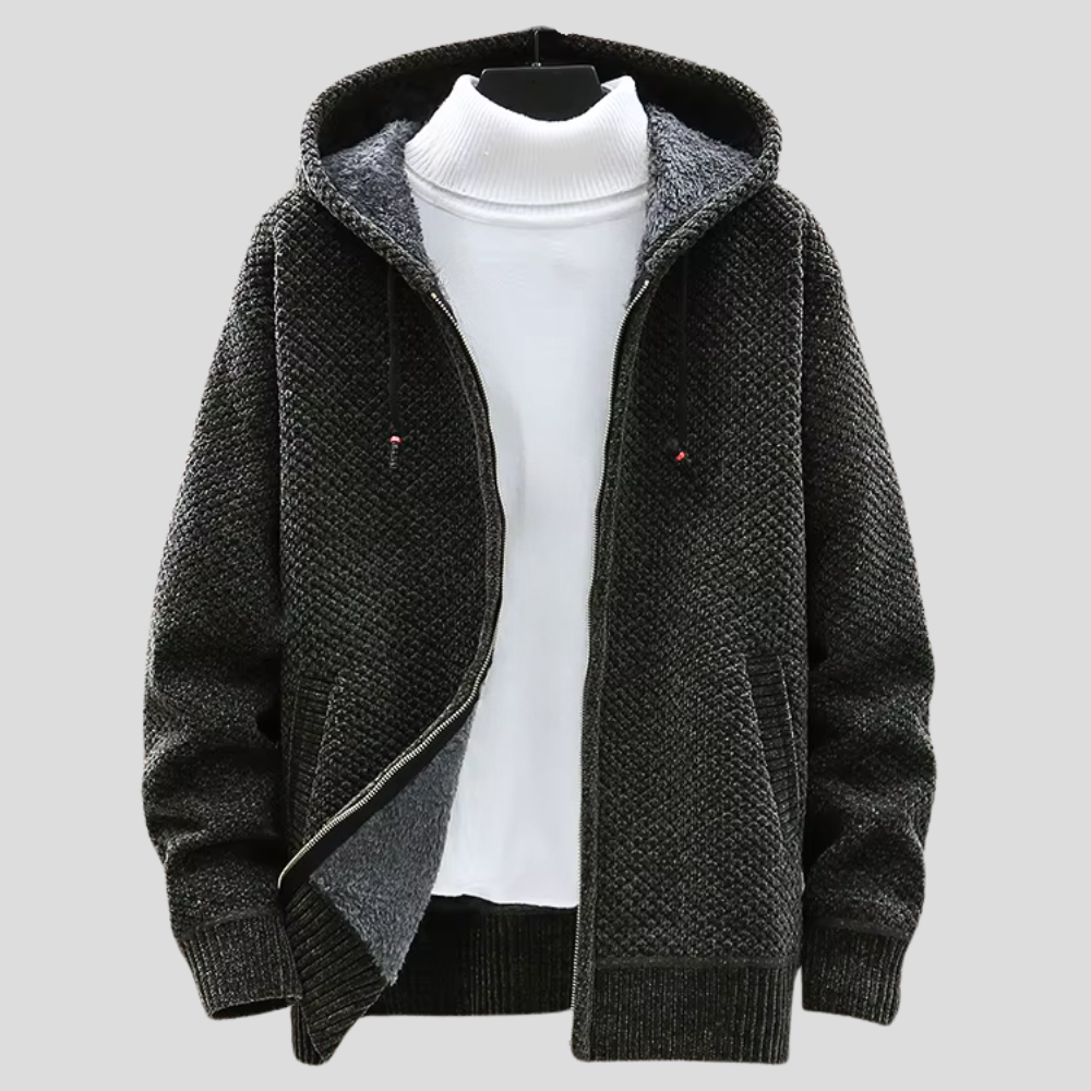 Kelvin - Nordic Knit Hoodie