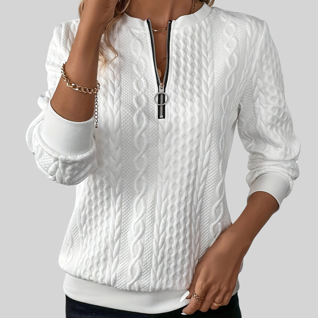 Lucia - Sweater With Zipper