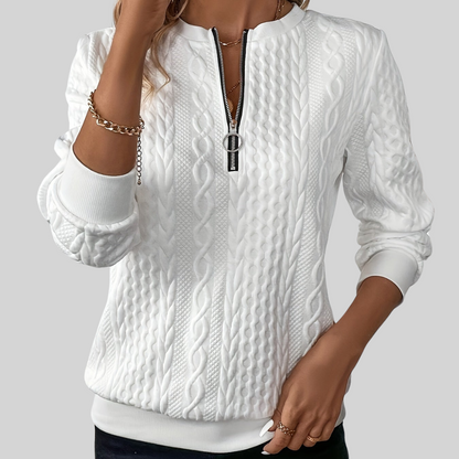 Lucia - Sweater With Zipper