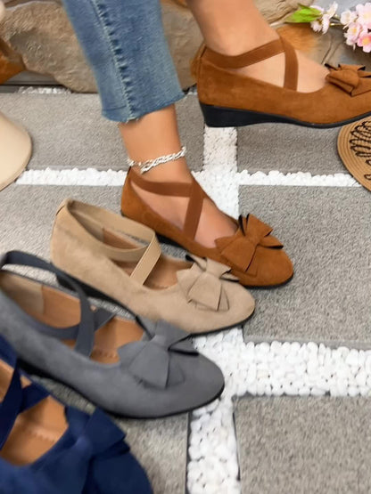 Angela - Elegant Ballerinas with Bowtie