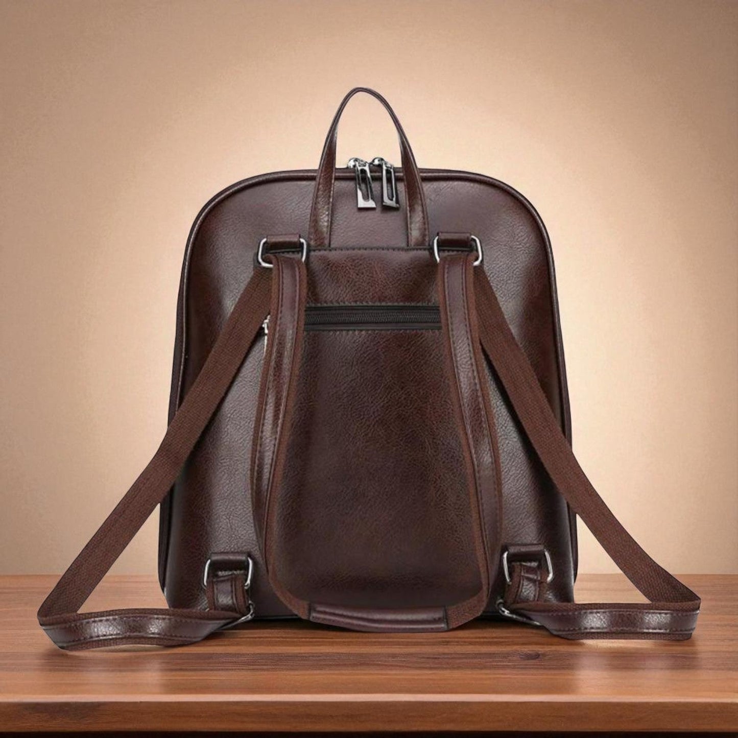 Alex Double Zipper Backpack