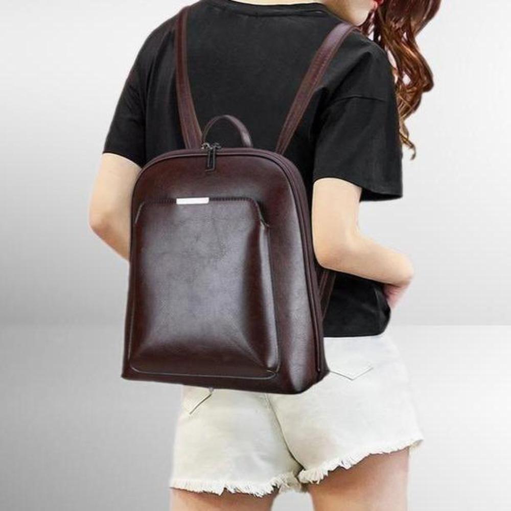 Alex Double Zipper Backpack