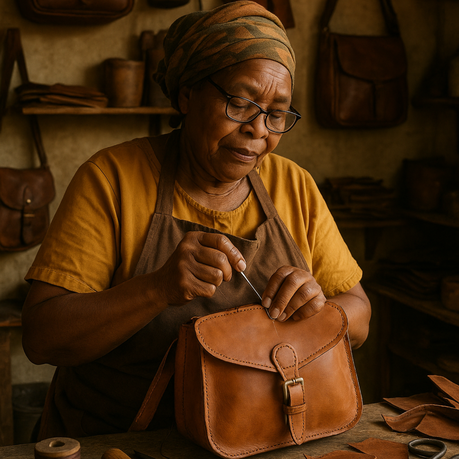 Adrian Leather-Look Phone Case