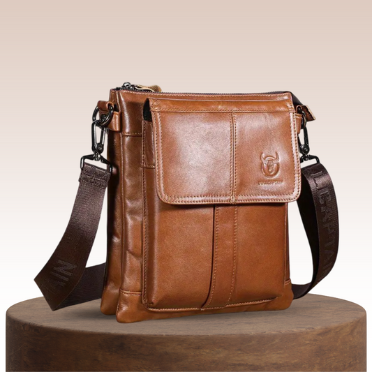 Anton Leather Shoulder Bag
