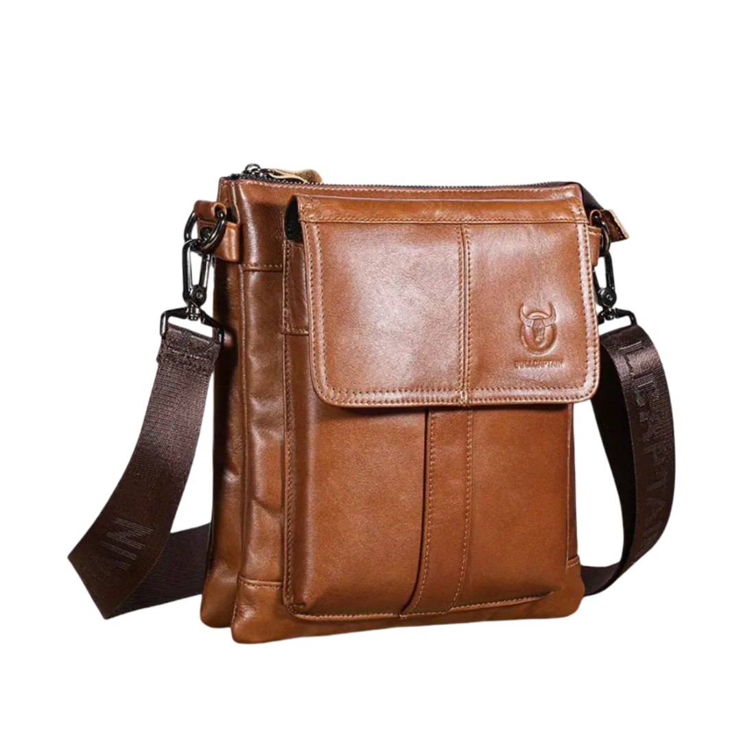Anton Leather Shoulder Bag