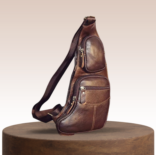 Beckett Leather Chest Bag