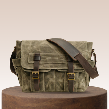 Lester Leather Shoulder Bag