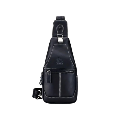 Leon Leather Chest Bag