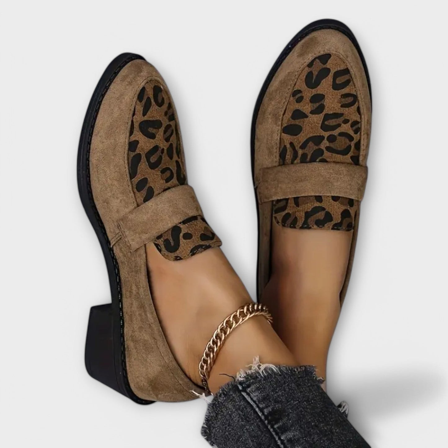 Tamara | Orthopaedic Leopard Print Heels