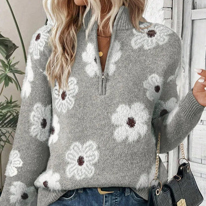 Bloom - Half-Zip Sweater