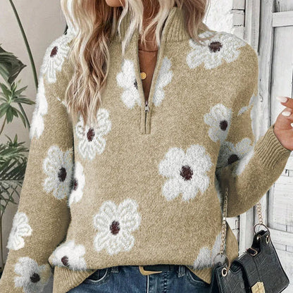 Bloom - Half-Zip Sweater