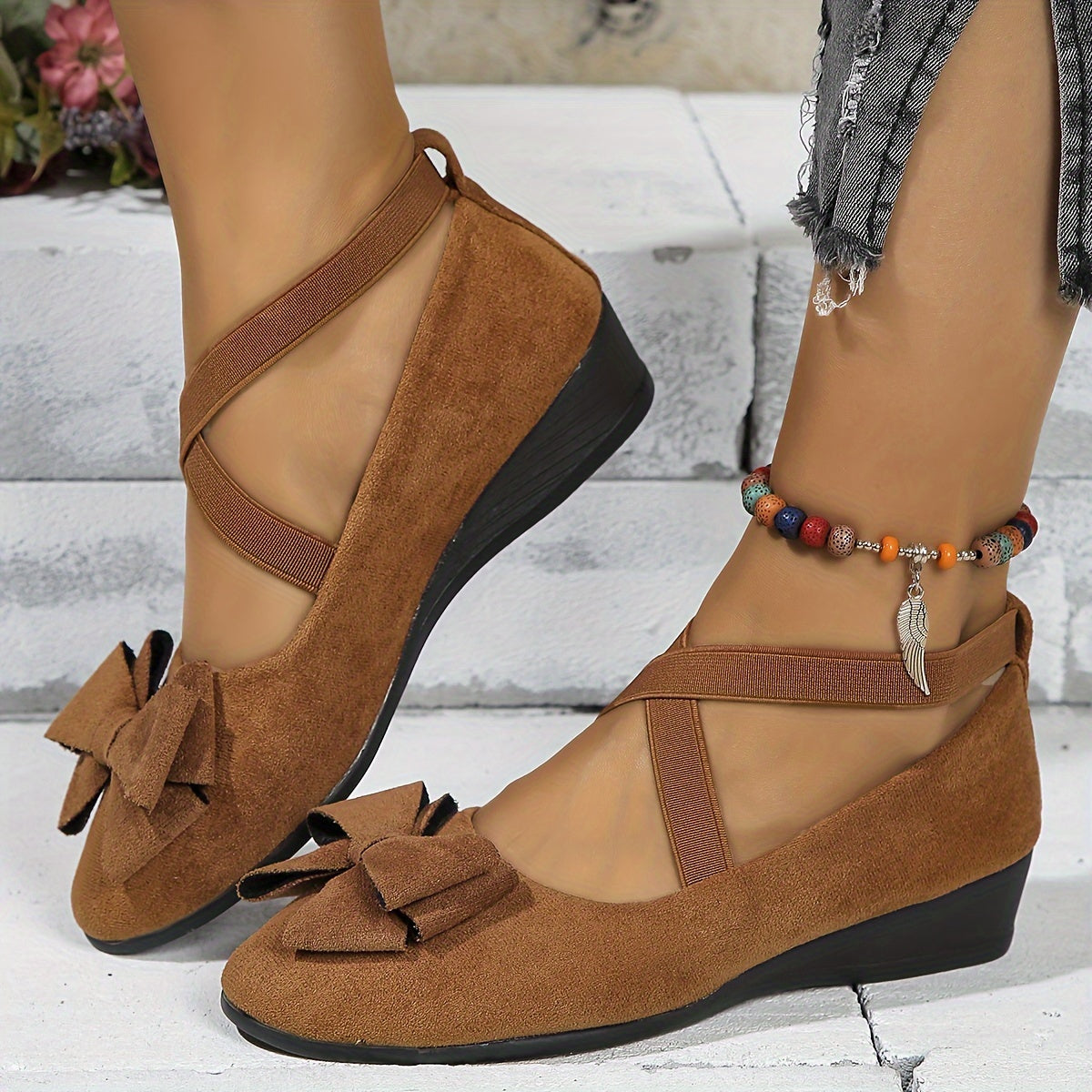 Angela - Elegant Ballerinas with Bowtie