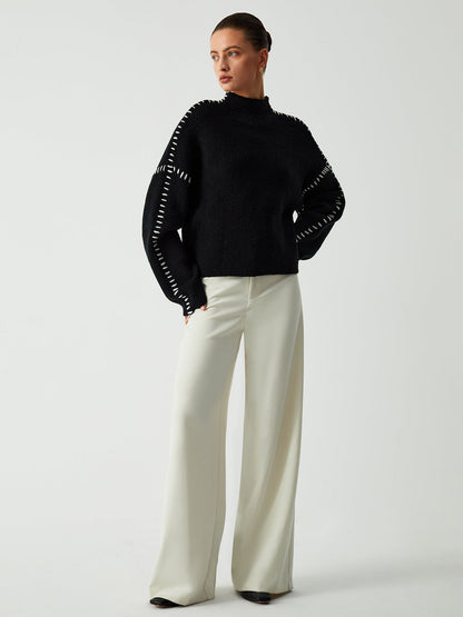 Eliane - Elegant Cutout Sweater