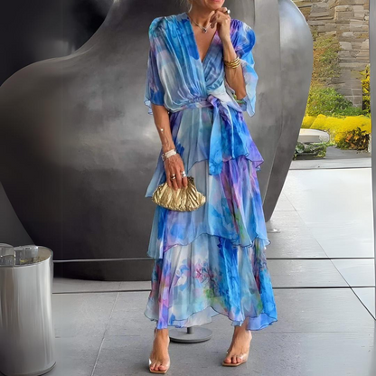Diana | Stunning V-Neck Dress