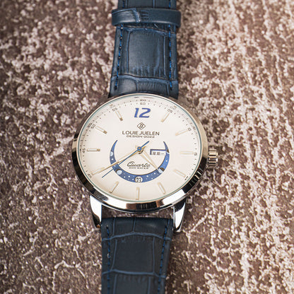 Moon Phase Clock With Illuminated Calendar