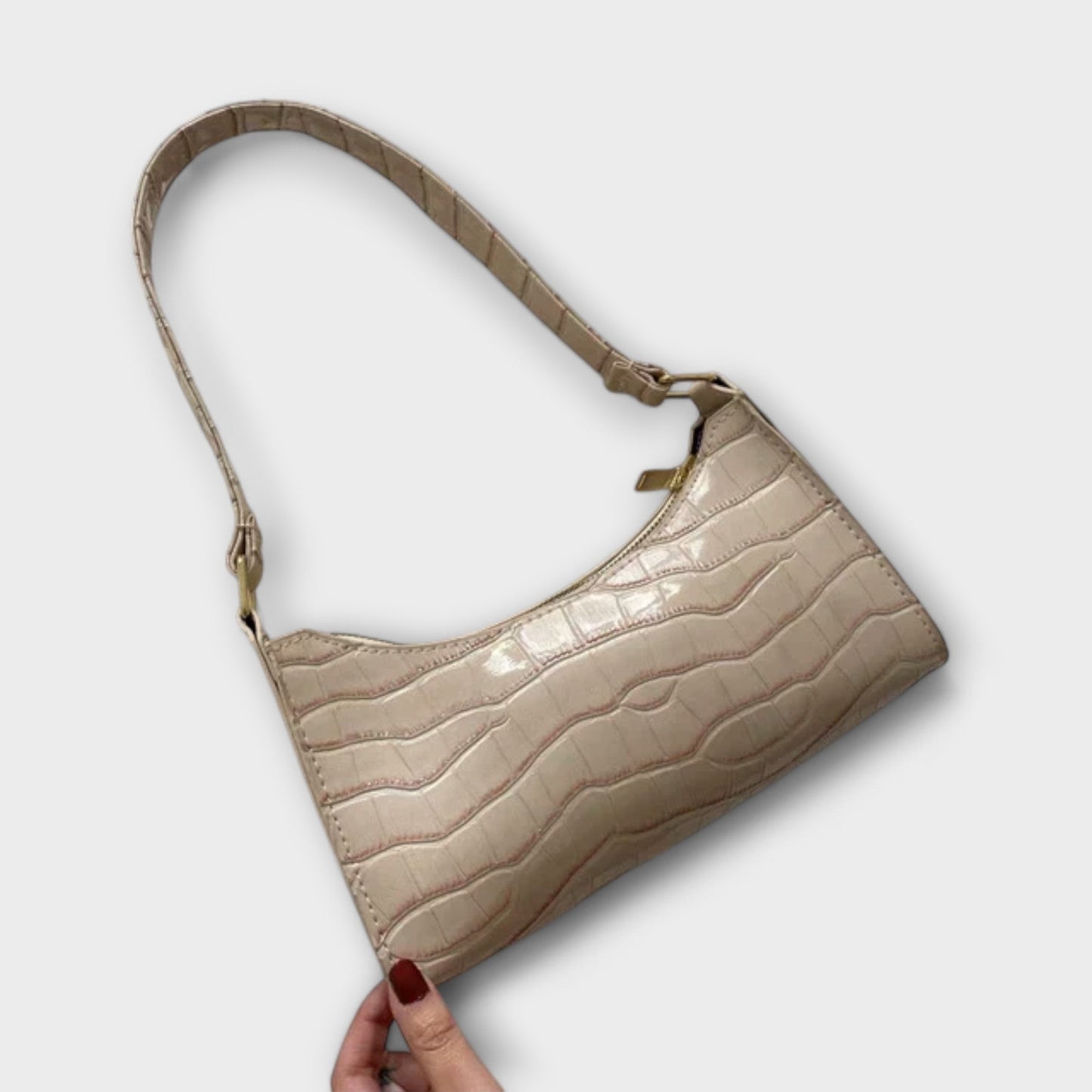 Olivia - Shiny Leather Bag