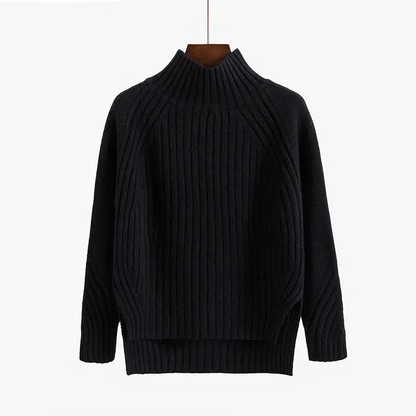 Amelia - Soft Ribbed Knit Sweater