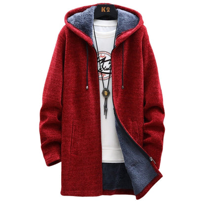 Levi - Men's Hooded Fleece-Lined Jacket