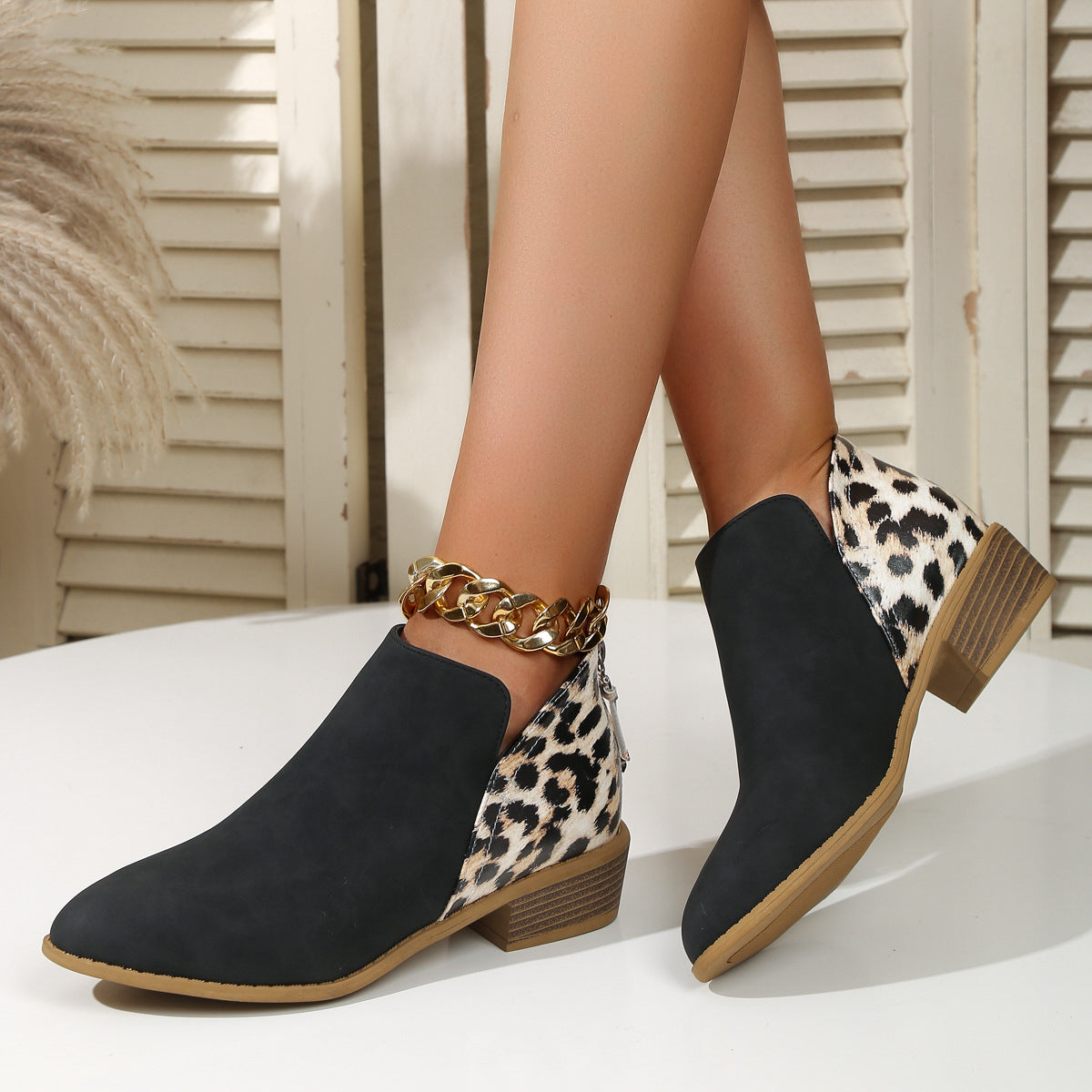 Paola | Animal Print Boots