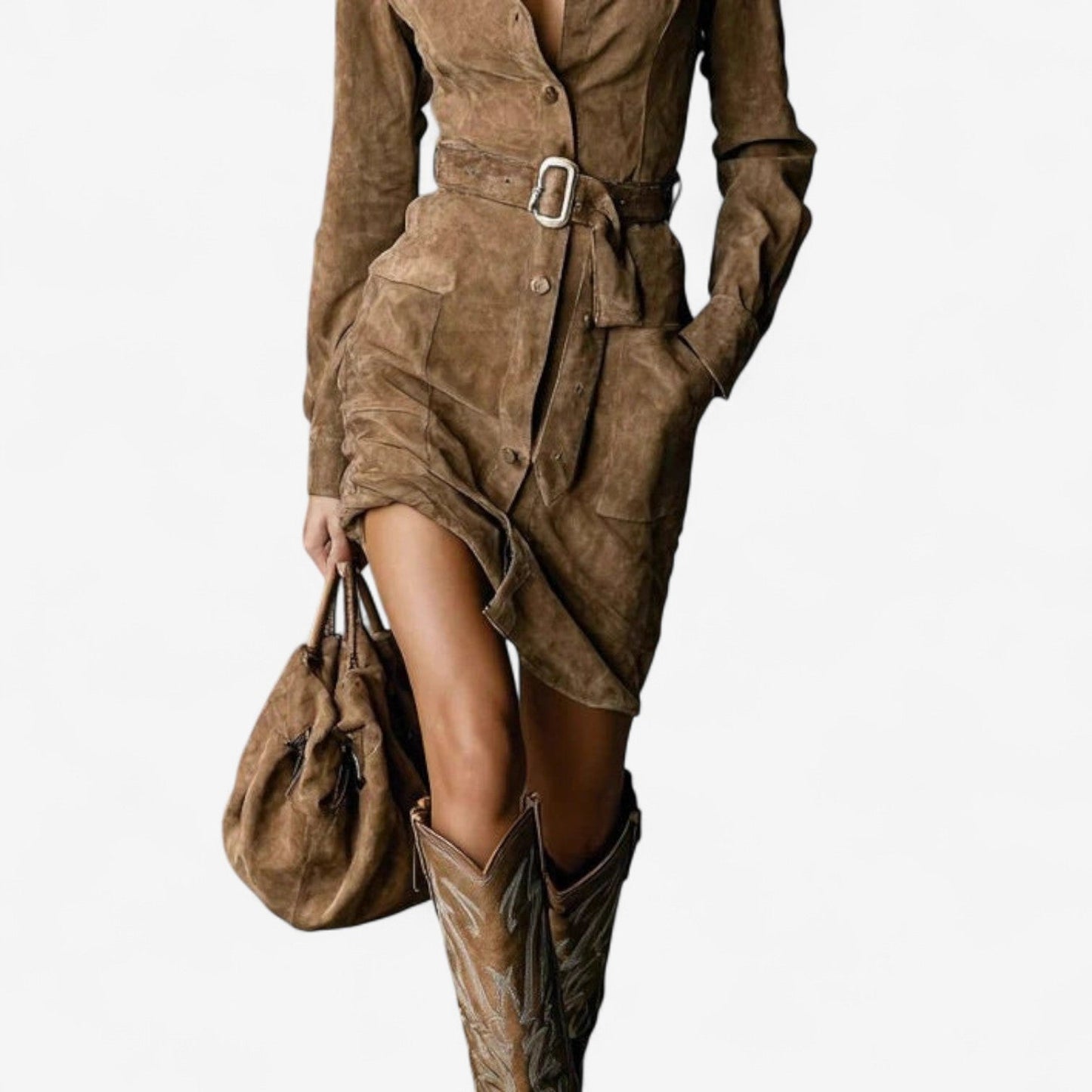 Betty Camel Dress