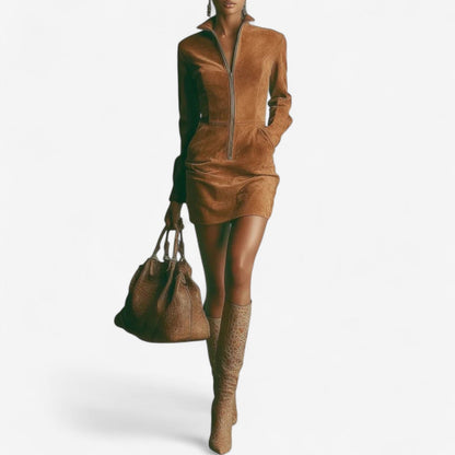 Claverie Zippered Dress