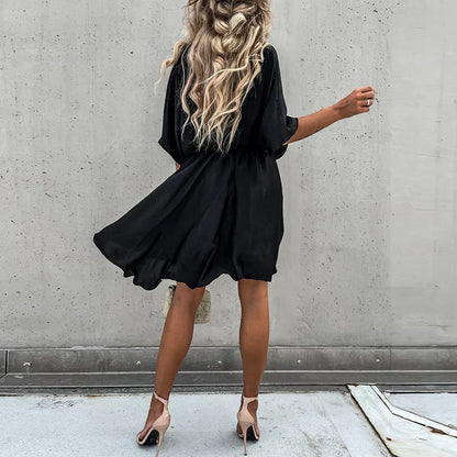 Lennon - Chic Summer High Waist Mini Dress