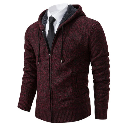 Fleece Zip-Up Cardigan