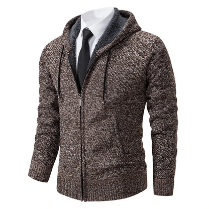 Fleece Zip-Up Cardigan