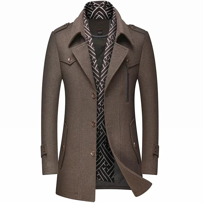 Men's Wool Winter Coat