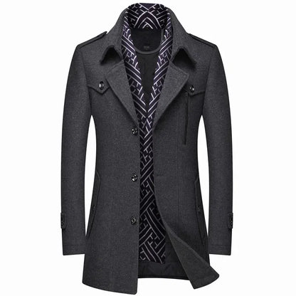 Men's Wool Winter Coat