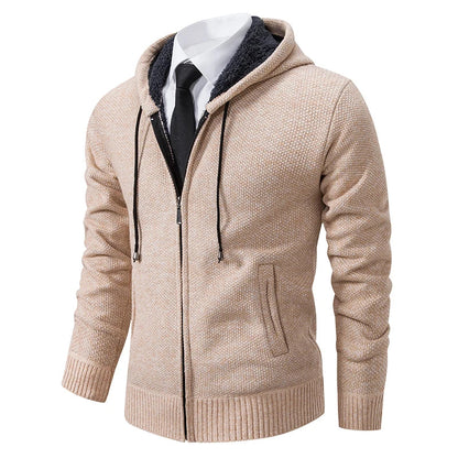 Fleece Zip-Up Cardigan