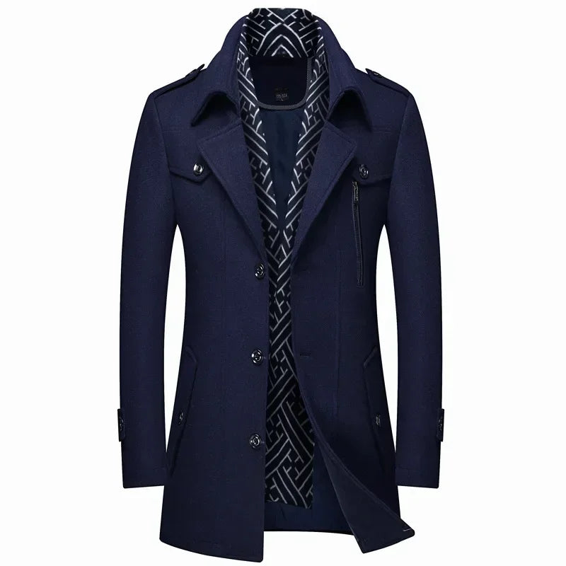 Men's Wool Winter Coat