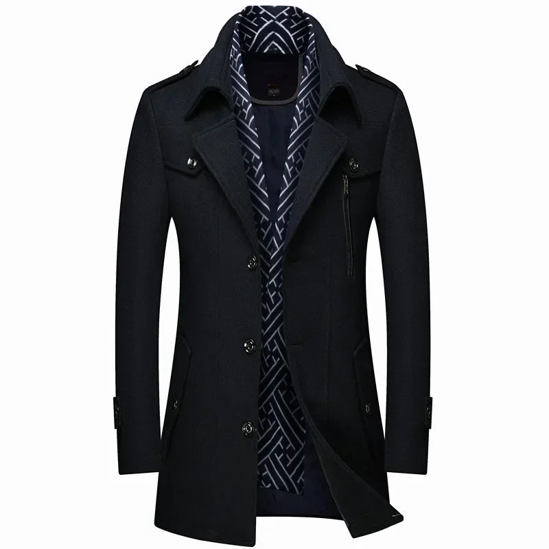 Men's Wool Winter Coat