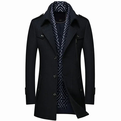 Men's Wool Winter Coat