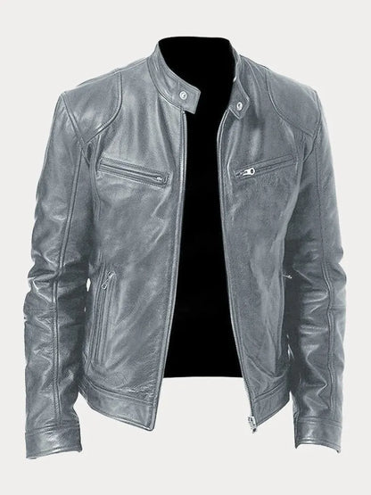Lucas - Classic Leather Jacket