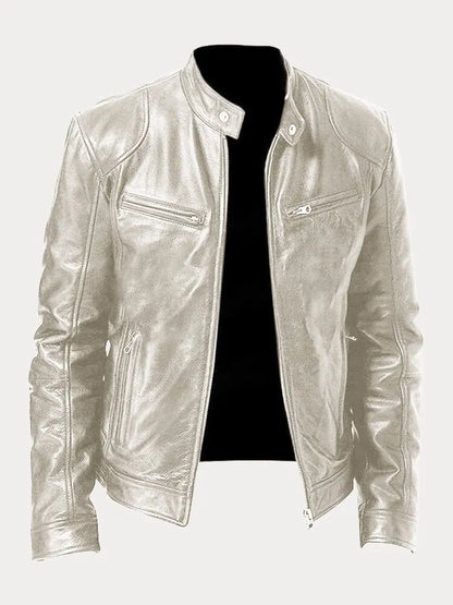 Lucas - Classic Leather Jacket