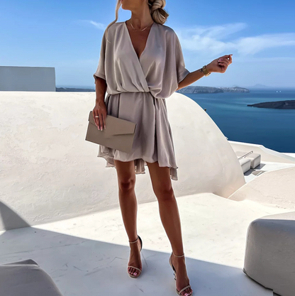 Lennon - Chic Summer High Waist Mini Dress