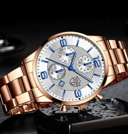 Luxury Men's Wristwatch For Business Purposes