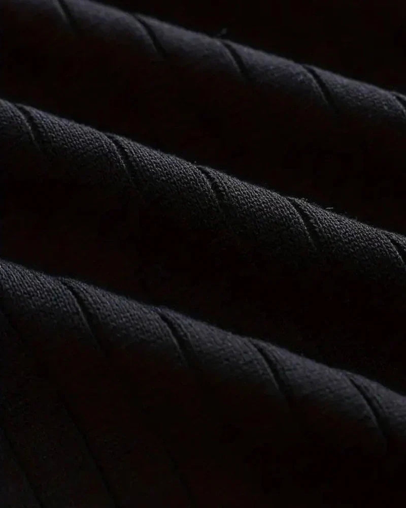Hampton Ribbed Polo Sweatshirt